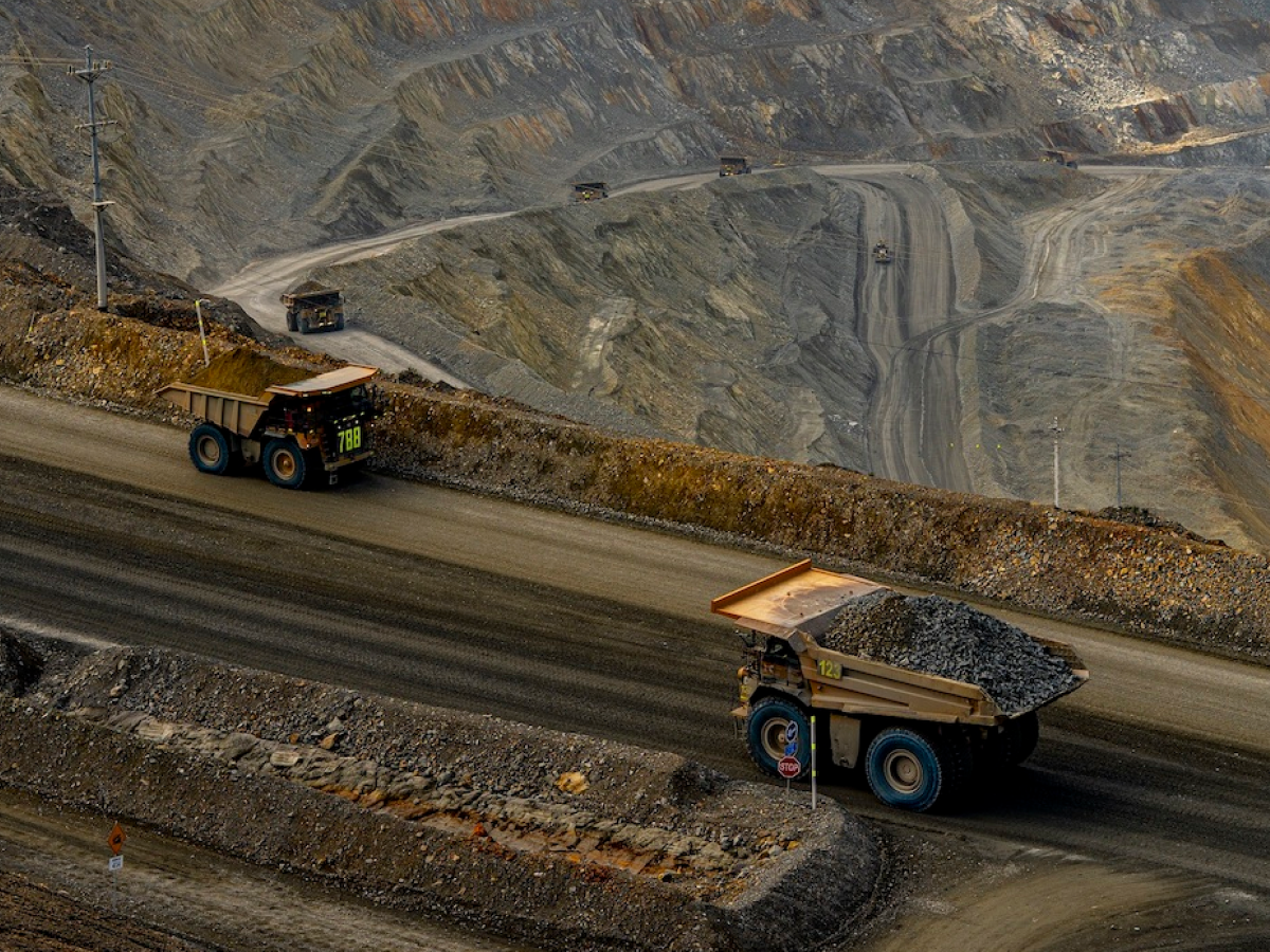 Mining activities by AMMAN’s Haul Truck