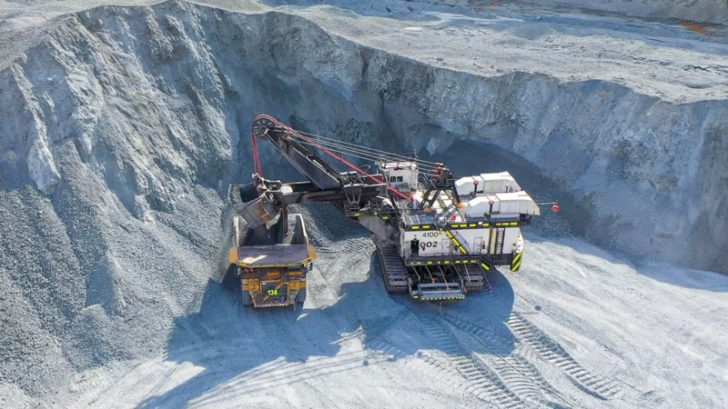 Mining activities by AMMAN’s Haul Truck
